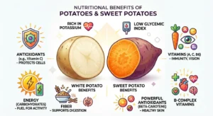 Nutritional Benefits of Potatoes & Sweet Potatoes