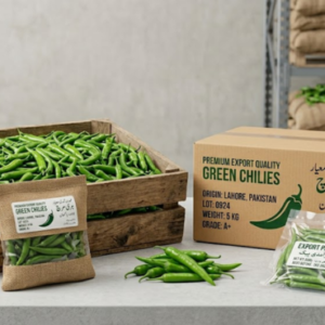 Green Chili Export Packaging Solutions