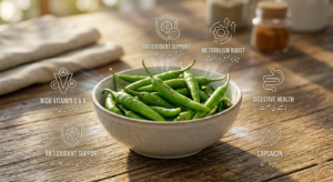 Nutritional Benefits of Green Chillies